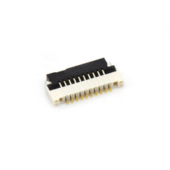 Pitch 1.00mm H2.0mm卧贴前掀盖下接触 FPC